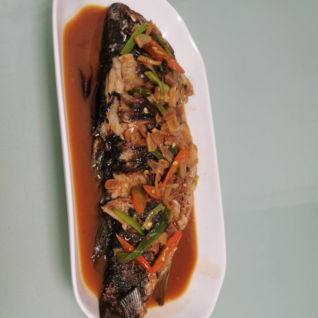 年夜饭系列菜：红烧鲫鱼（三）