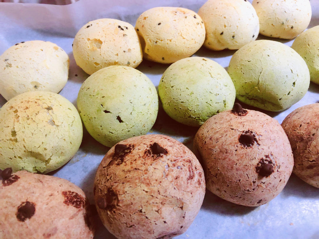 『🅝🅞 016 』超简单不塌不凹底❗️恐龙蛋•麻薯包