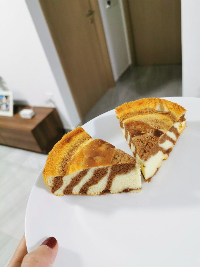 绿斑马戚风蛋糕