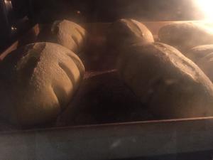 抹茶小叶子面包~天然酵种的做法 步骤10