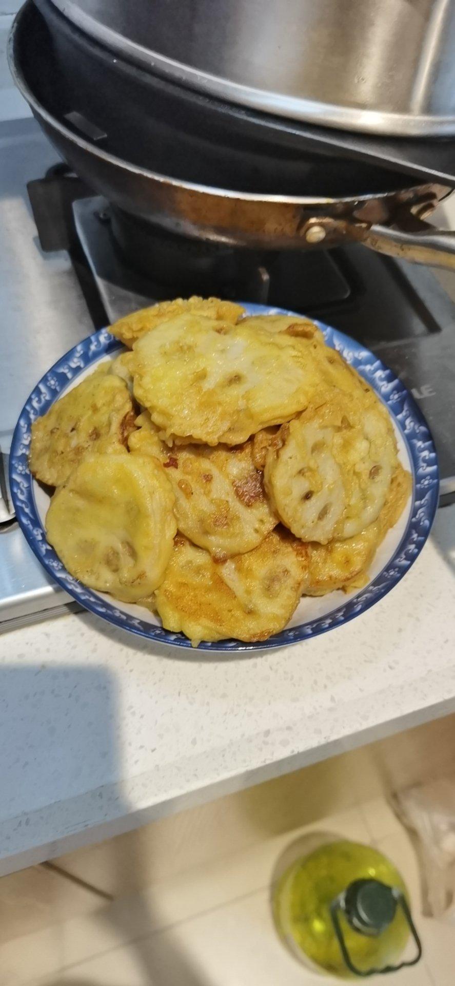 香香脆脆的酥炸藕盒好吃到停不下来~