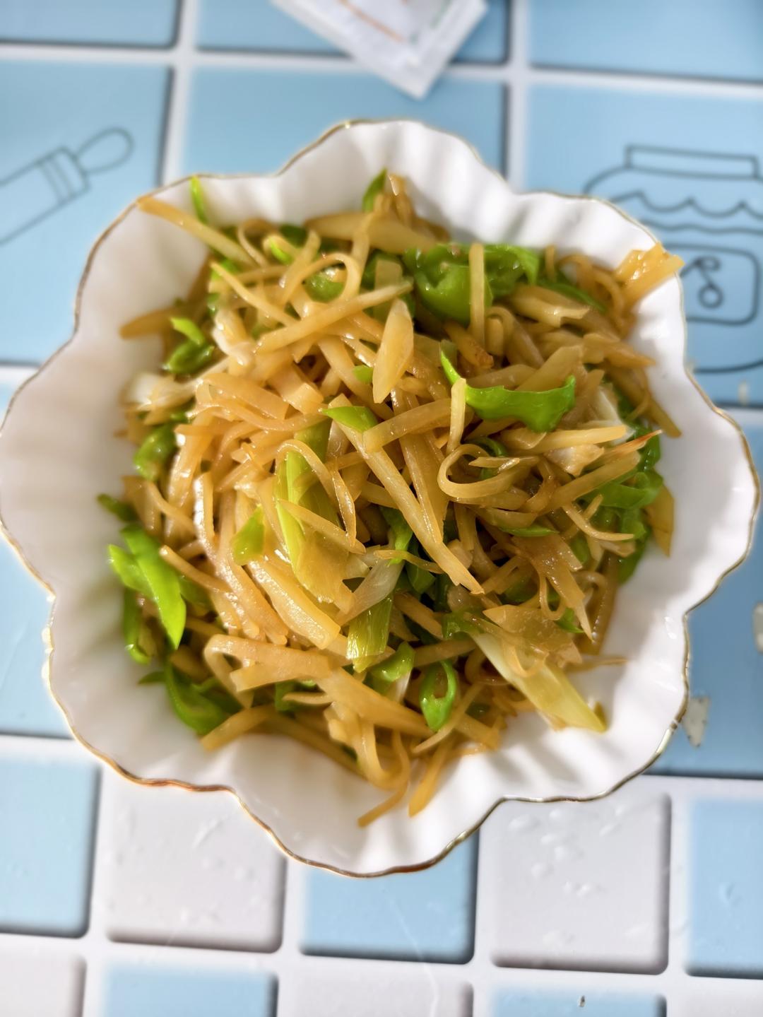 青椒土豆丝