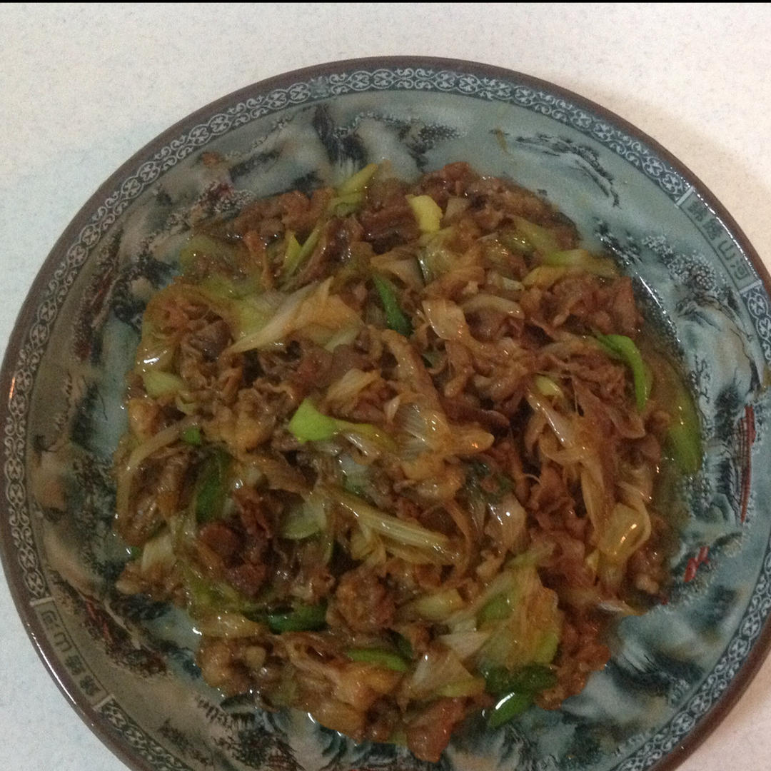 葱爆羊肉