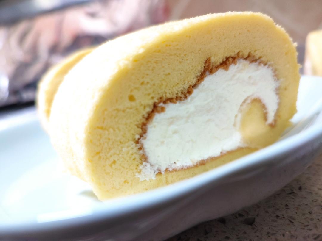 原味基础蛋糕卷(小五卷)