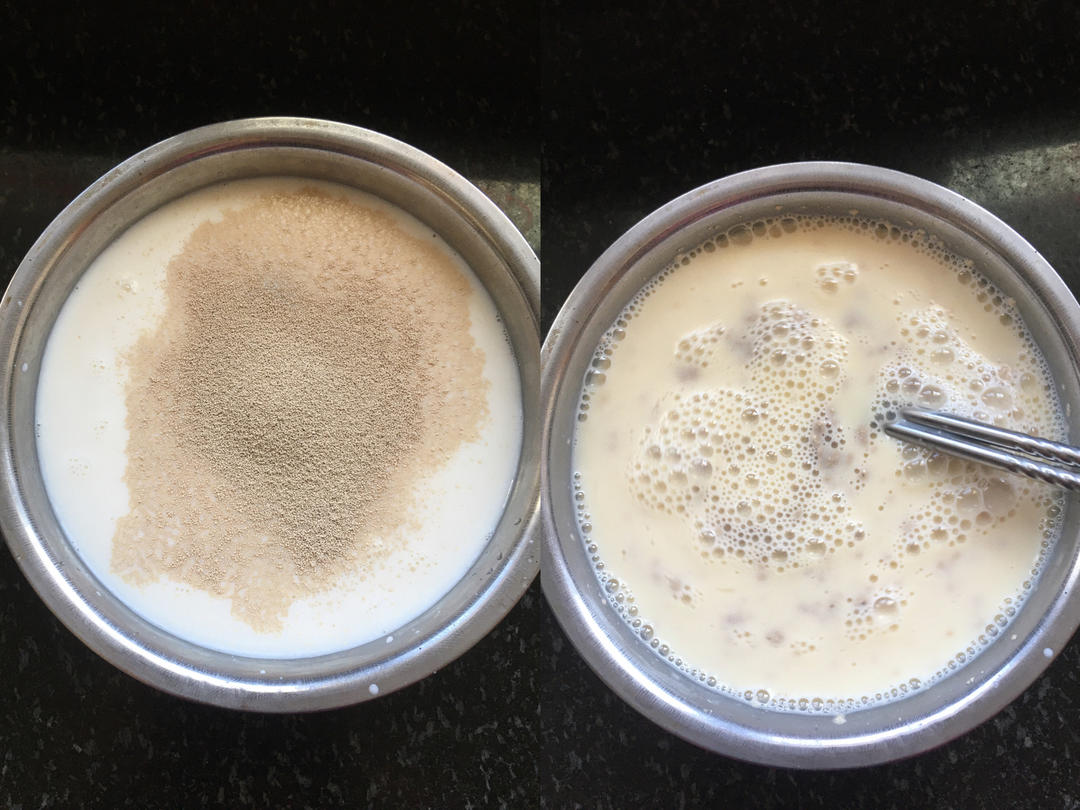 纯奶手撕吐司的做法 步骤1