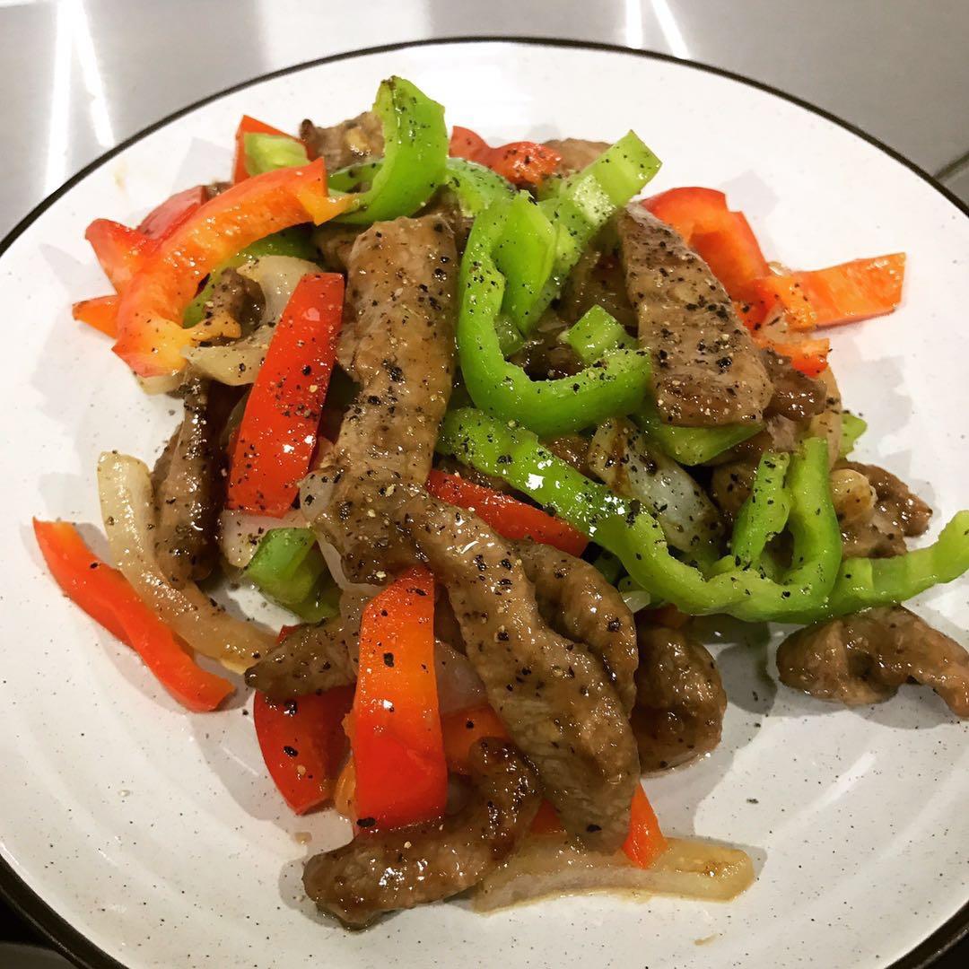 pinko_lvk做的黑椒牛柳