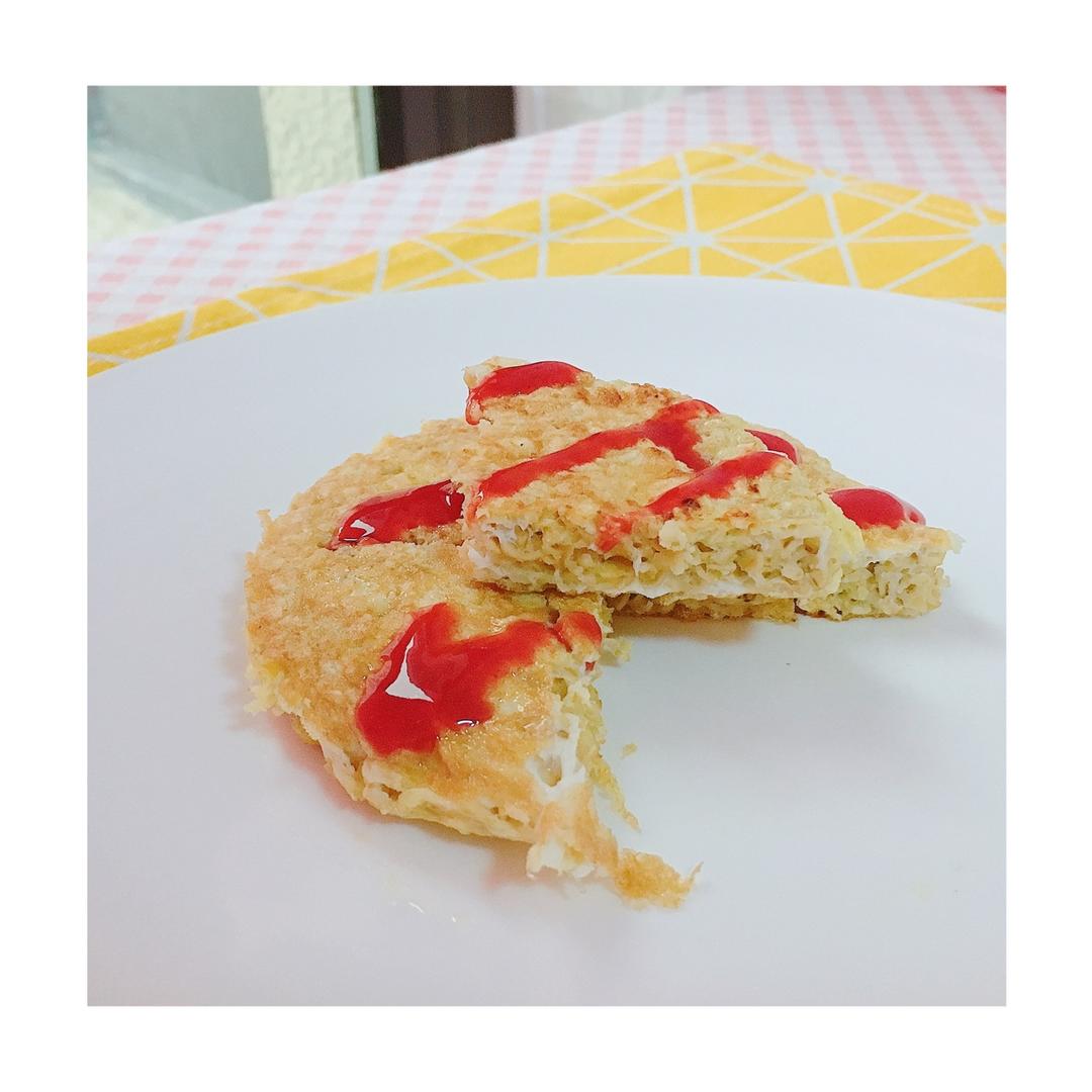 燕麦鸡蛋饼~快手早餐