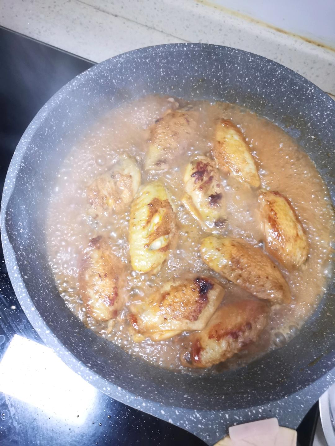 简单又香脆的香煎孜然鸡翅