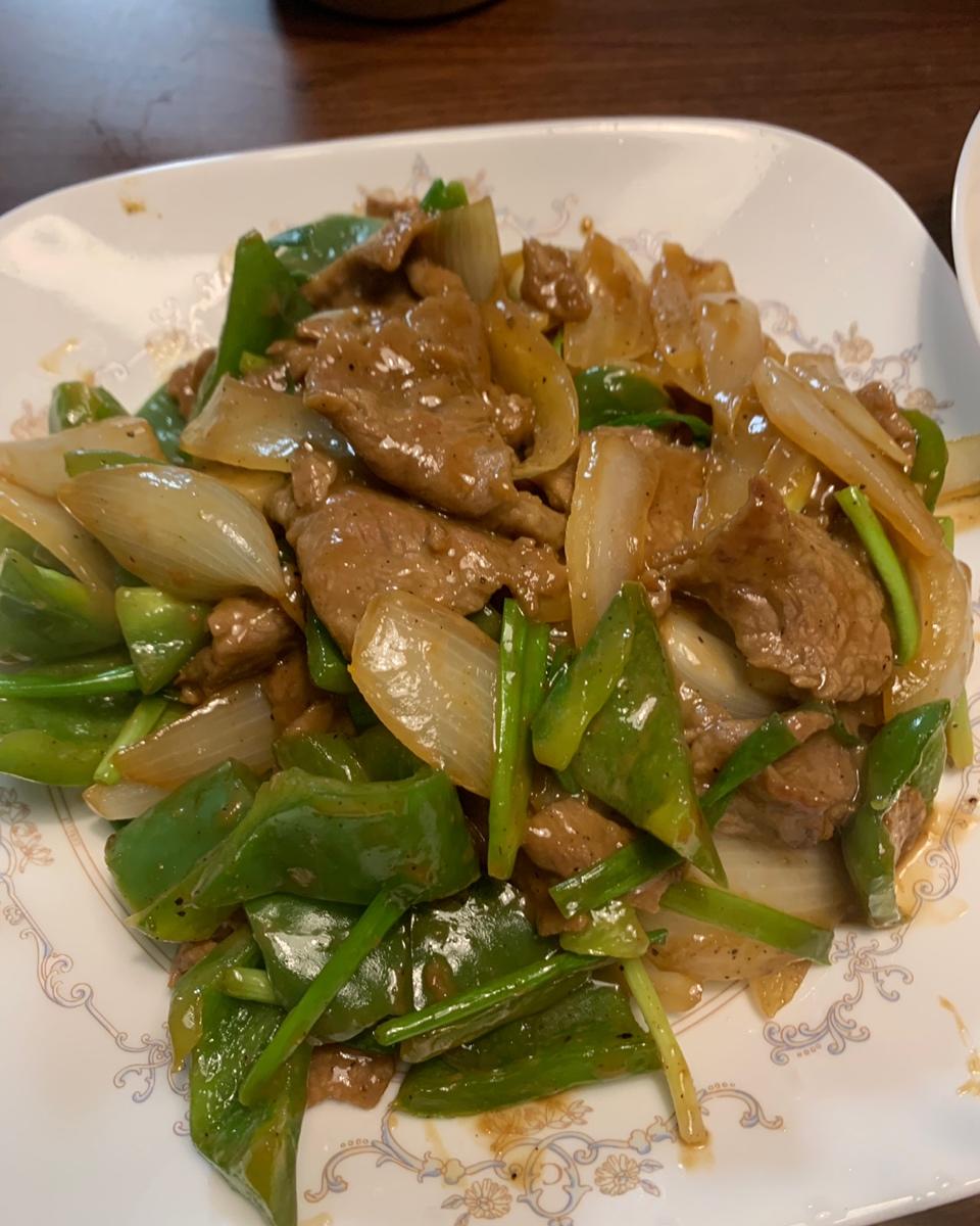 黑椒牛柳