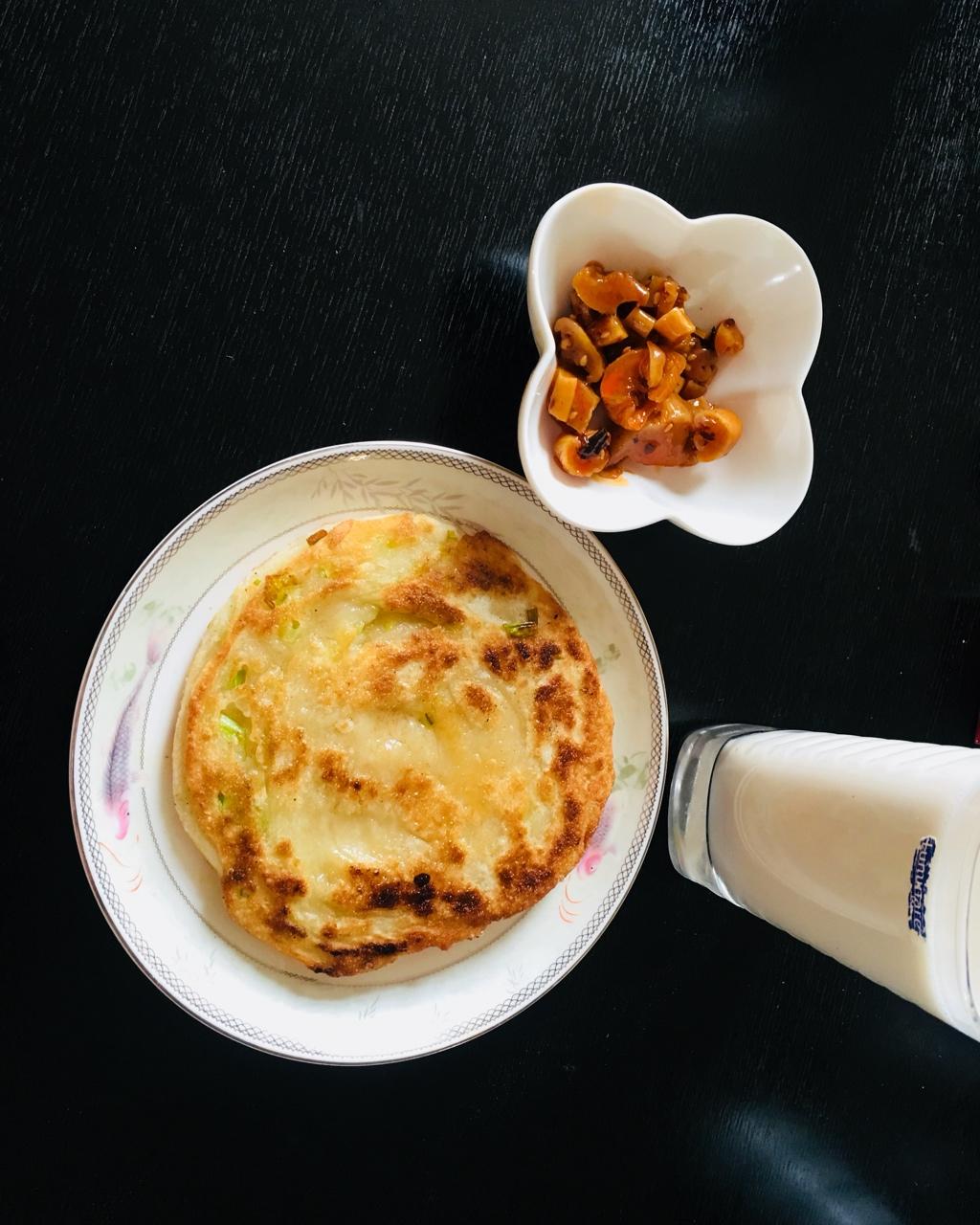 堂妈小厨——葱油手抓饼