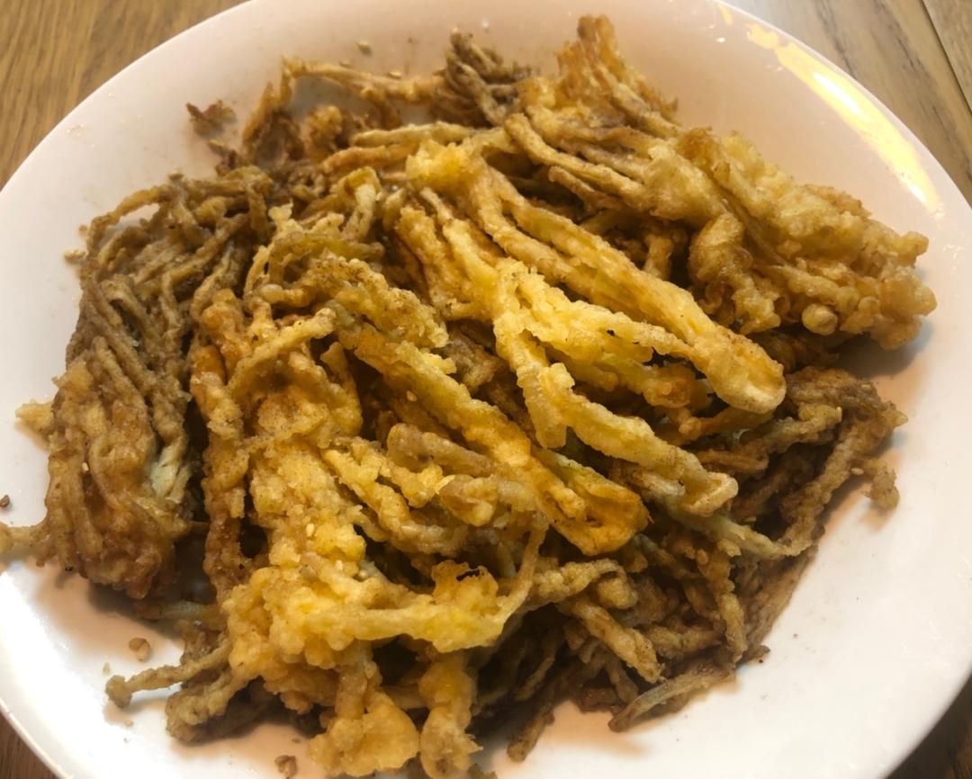 油炸椒盐金针菇