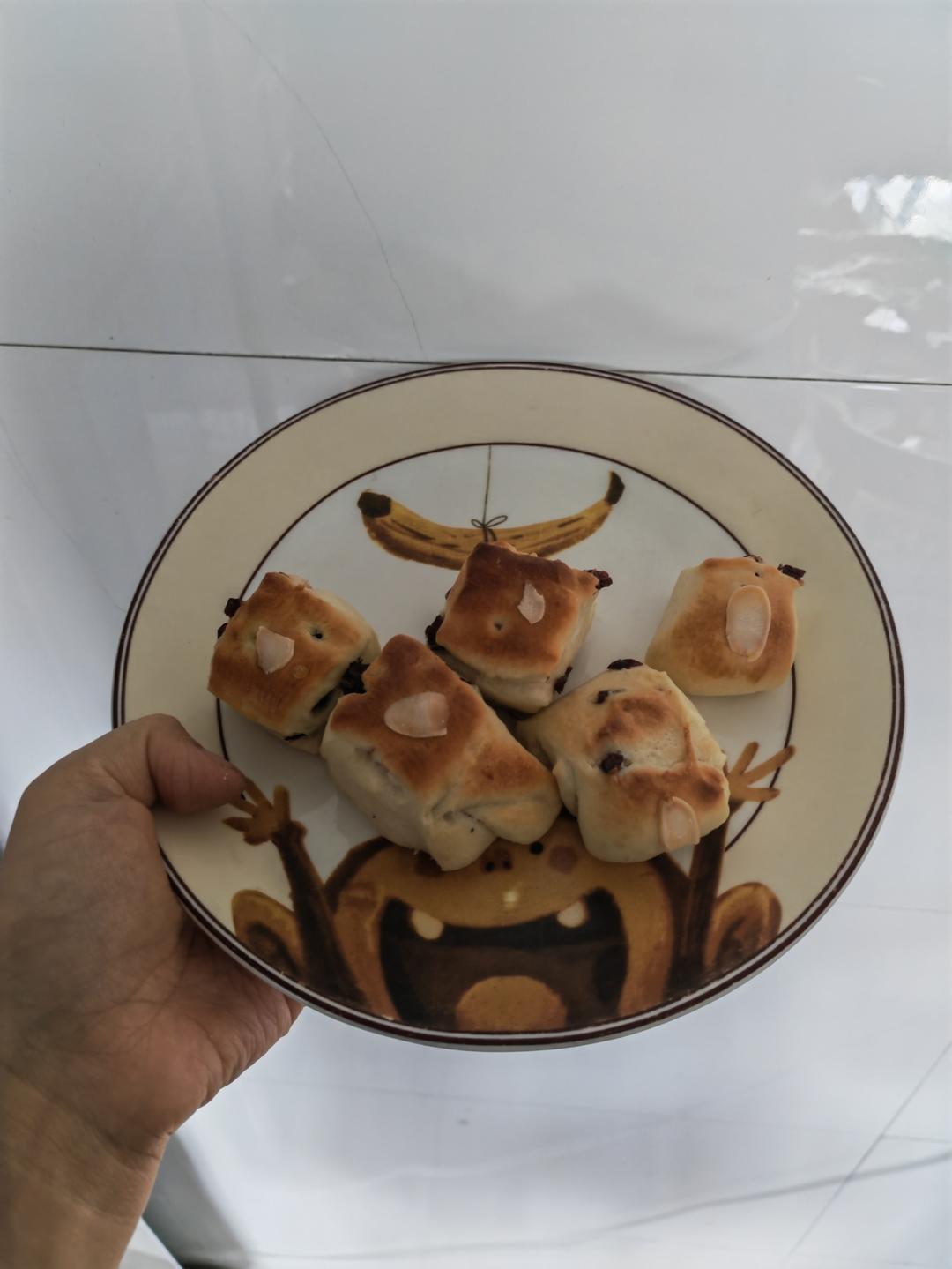 蔓越莓优格小面包块