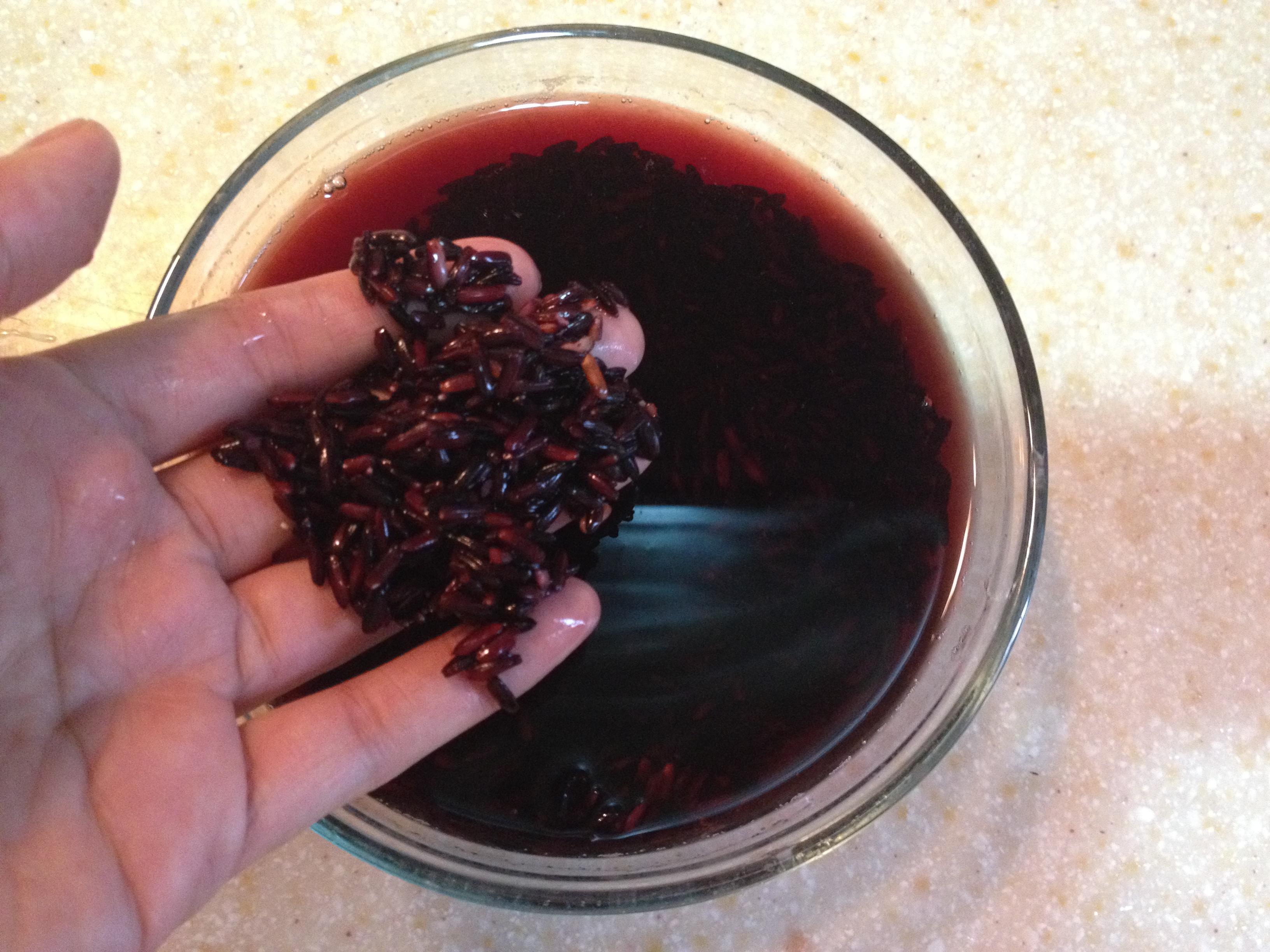 桂花紫米酿糖藕的做法 步骤1