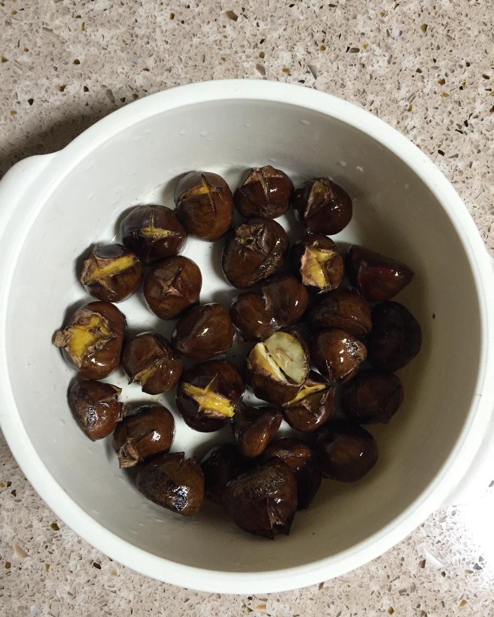 糖炒栗子微波炉版