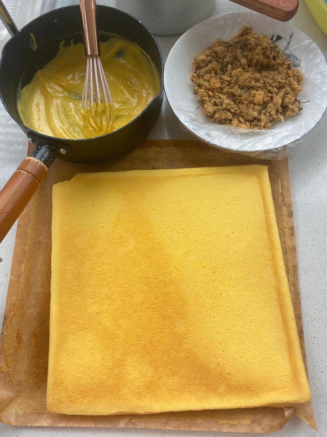 超低油低糖蛋糕卷｜润口十足的小五卷