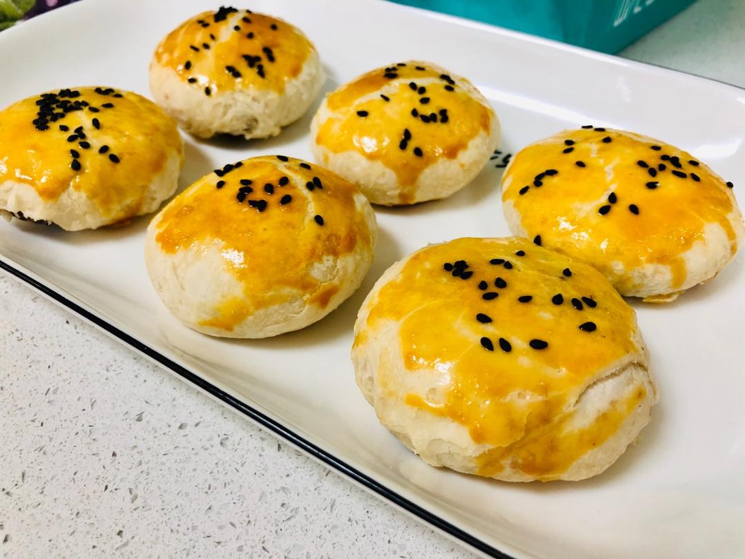 豆沙饼（烤箱做豆沙饼，方法简单，易学）