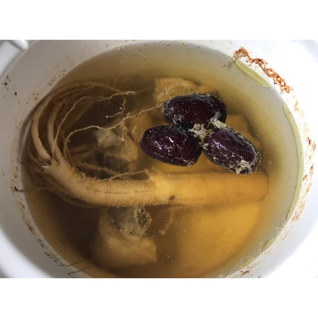 鲜人参鸡汤（食法与保存）