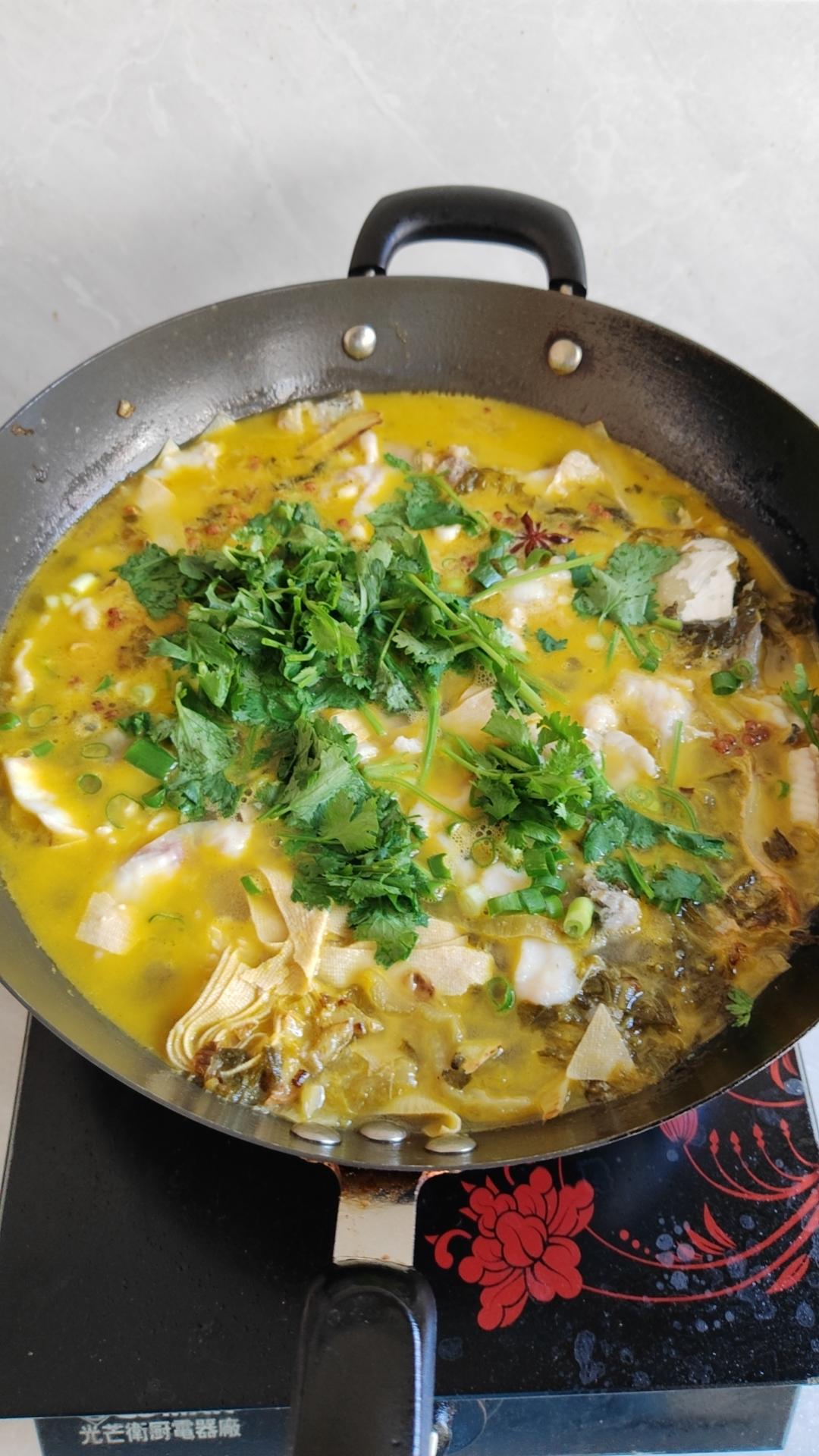 ㊙️家庭版金汤酸菜鱼（黑鱼）