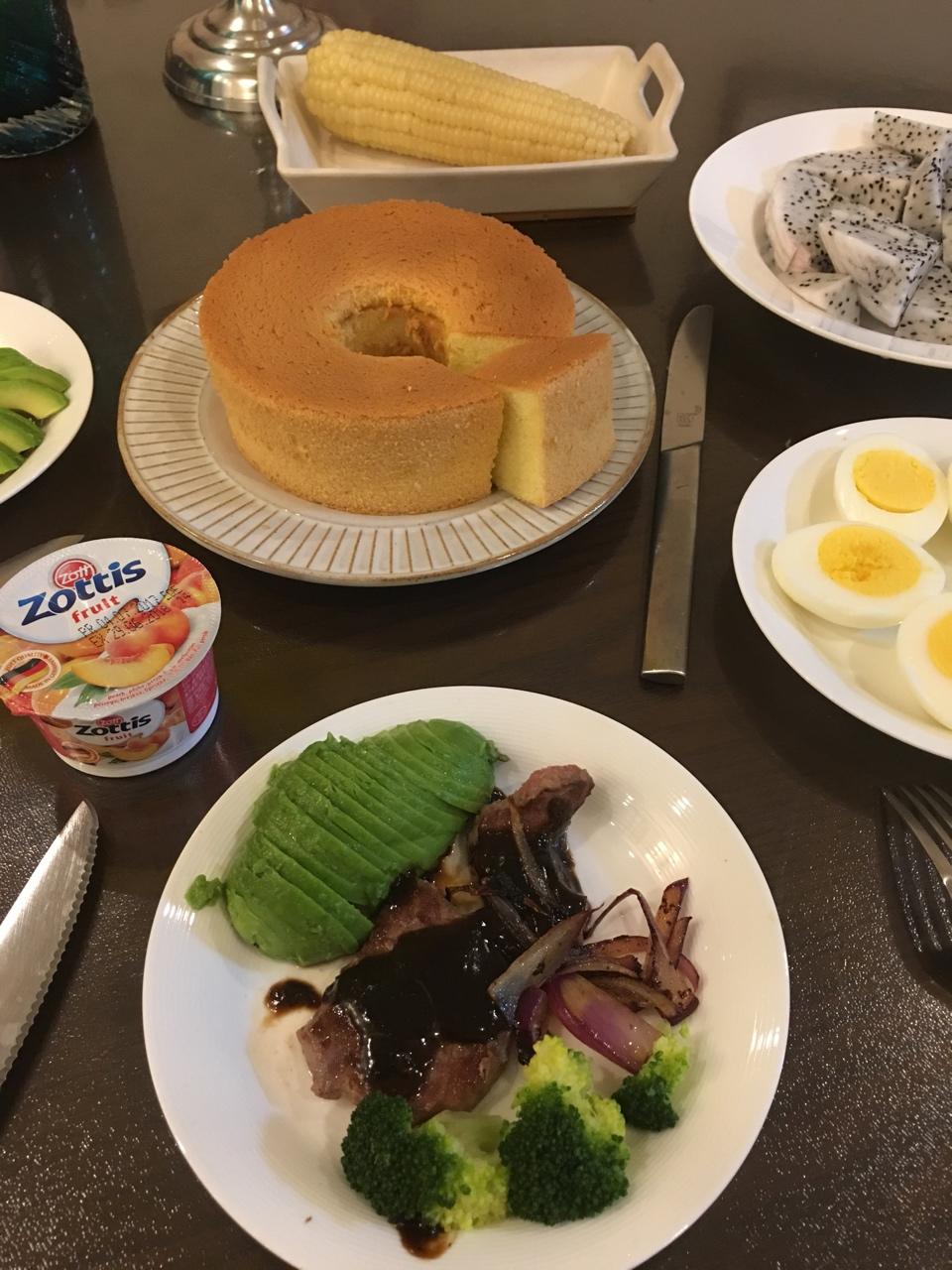 牛奶戚风（青井老师）17厘米烟囱模