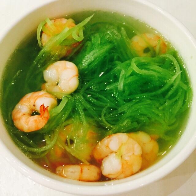 萝卜丝虾仁汤
