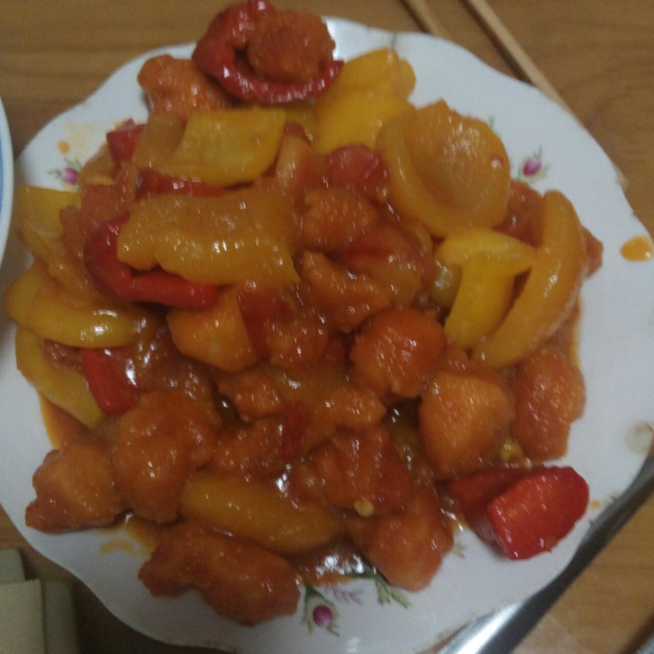 懒人快手版菠萝咕噜鸡