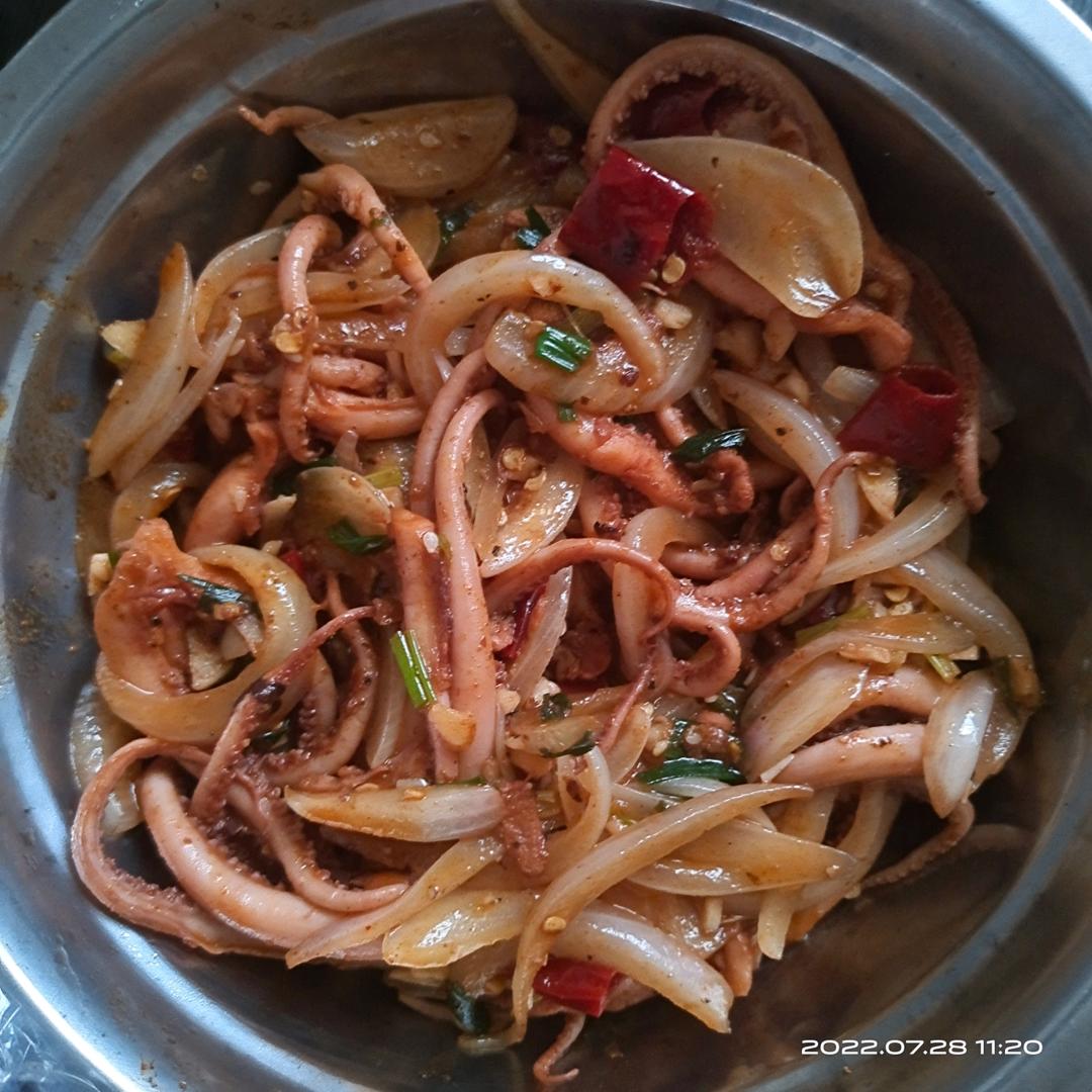 爆炒鱿鱼丝