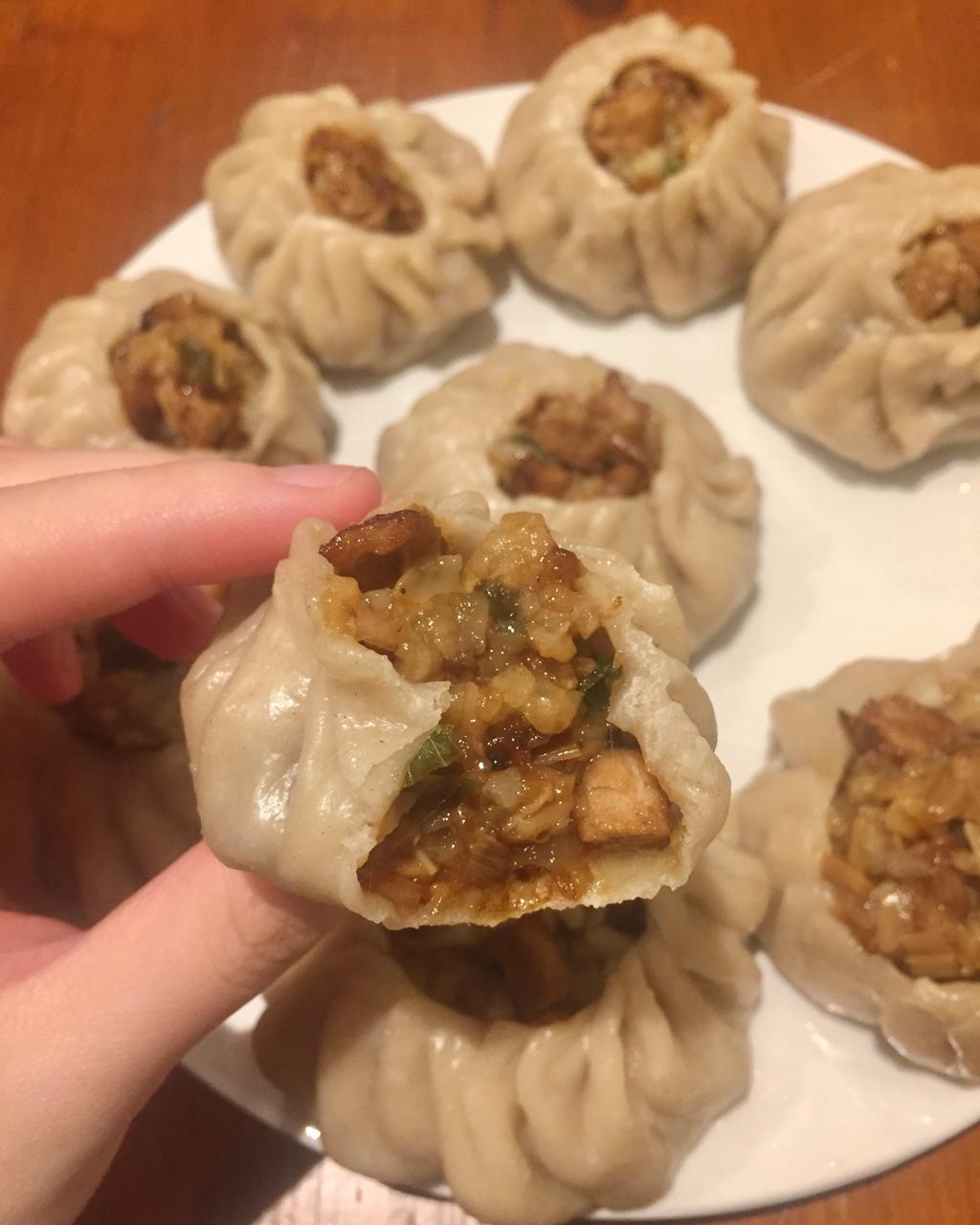 简易糯米烧卖（附烧卖包法）