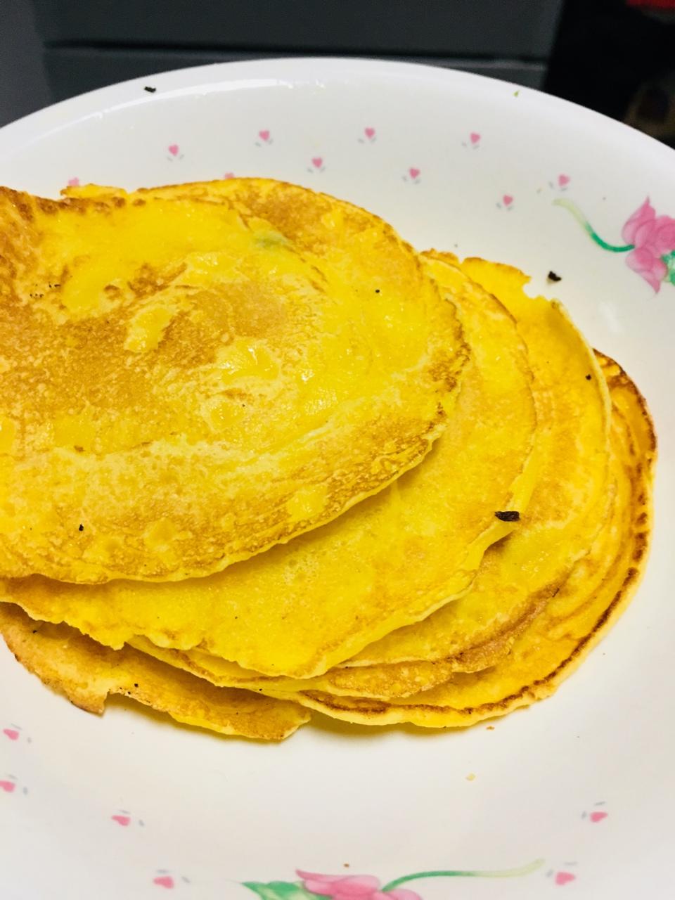 玉米饼（分分钟搞定简单早餐）