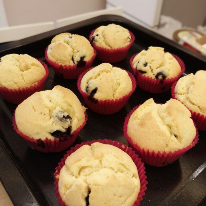 蓝莓玛芬蛋糕 Blueberry Muffin