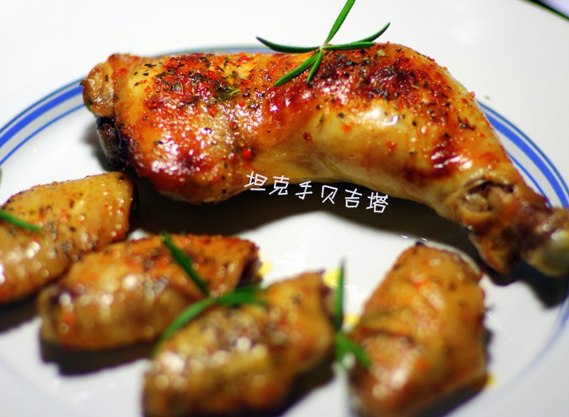 迷迭香鸡腿