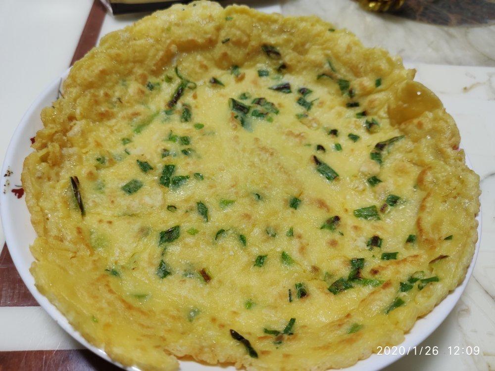 小葱鸡蛋煎饼