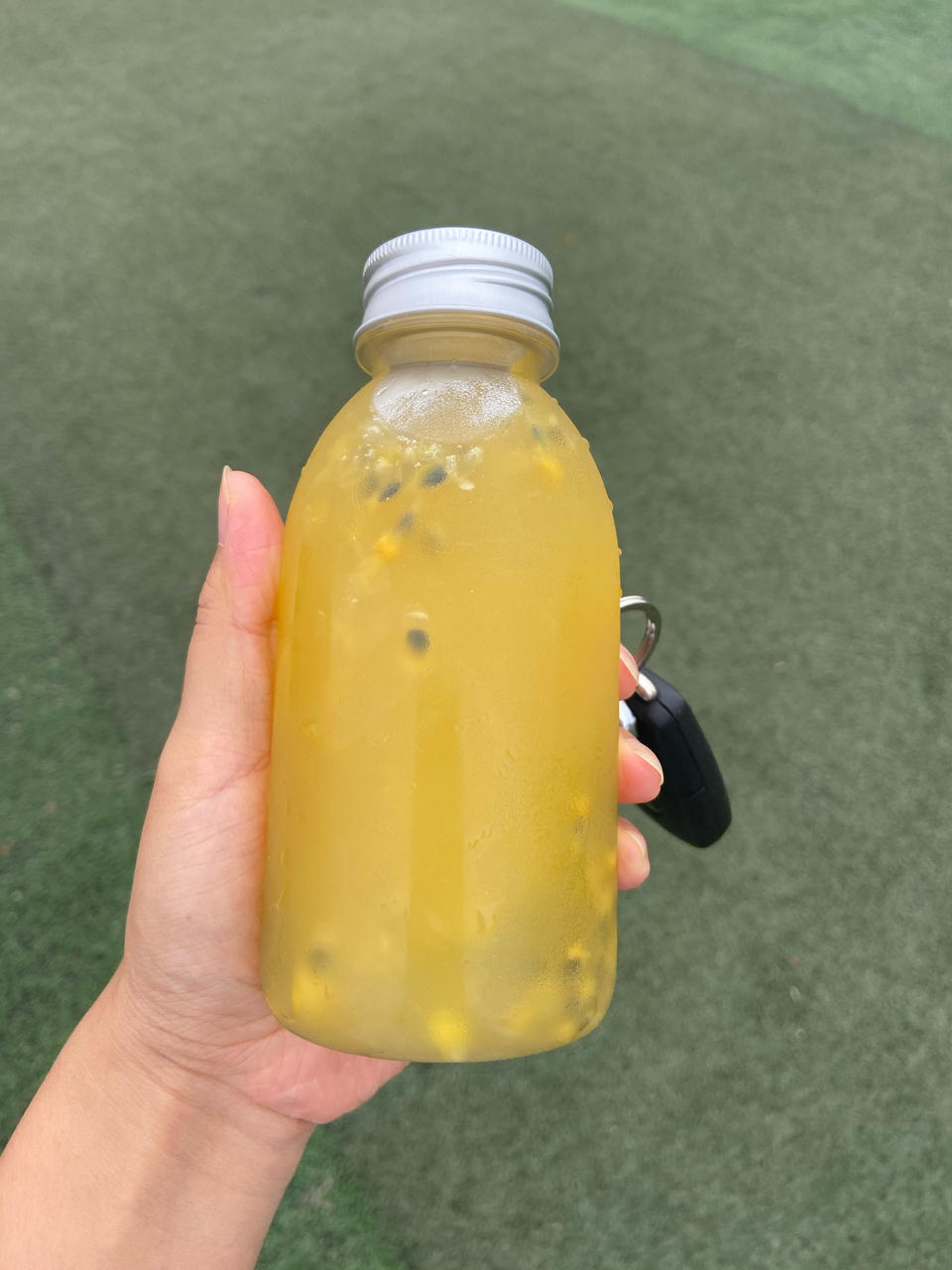 青柠/青桔百香果气泡水/夏日必备