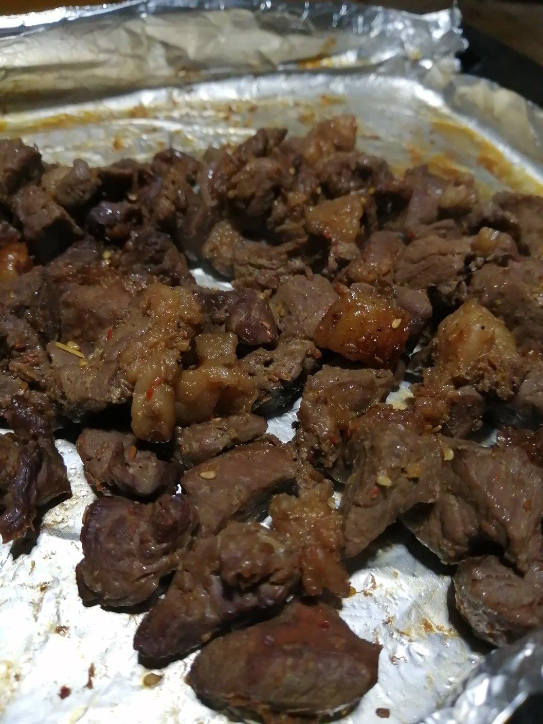 烤羊肉串
（烤箱版）
