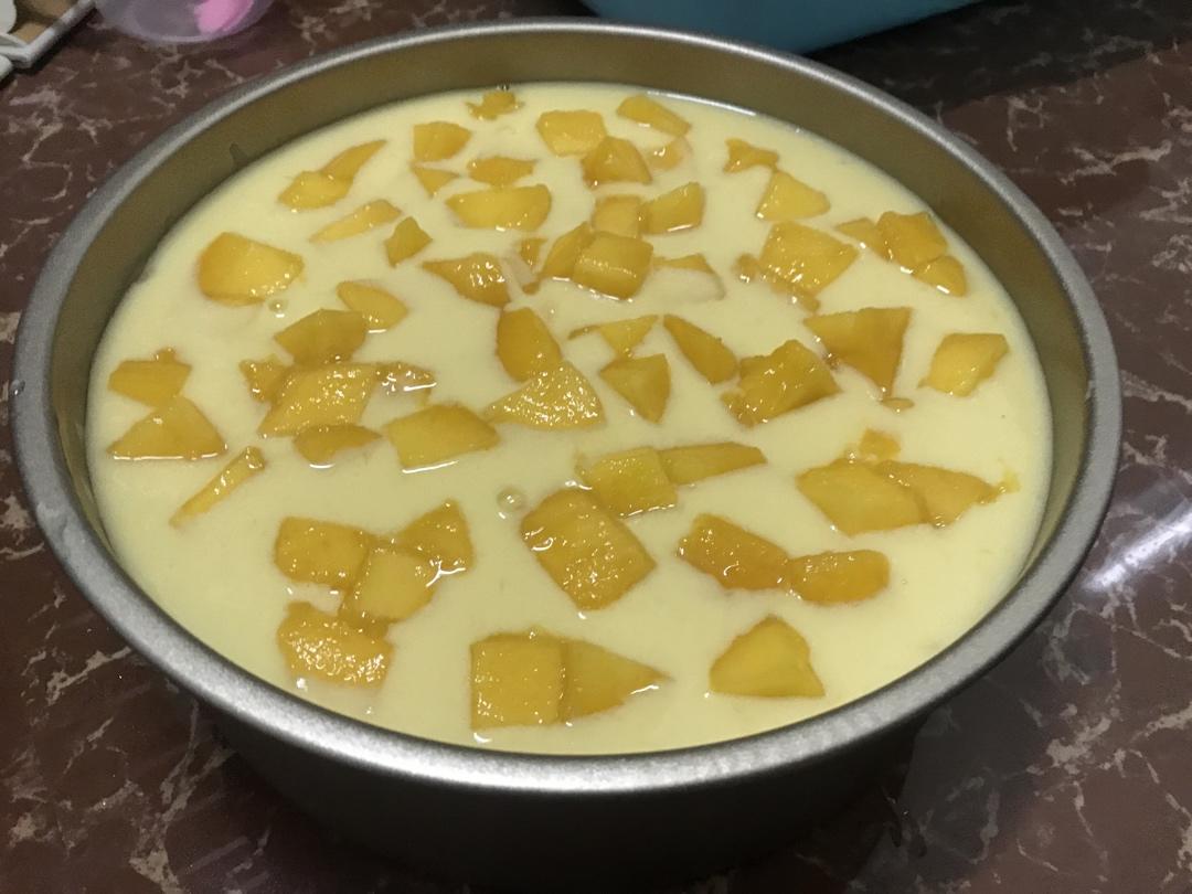 🥭芒果酸奶慕斯蛋糕🎂