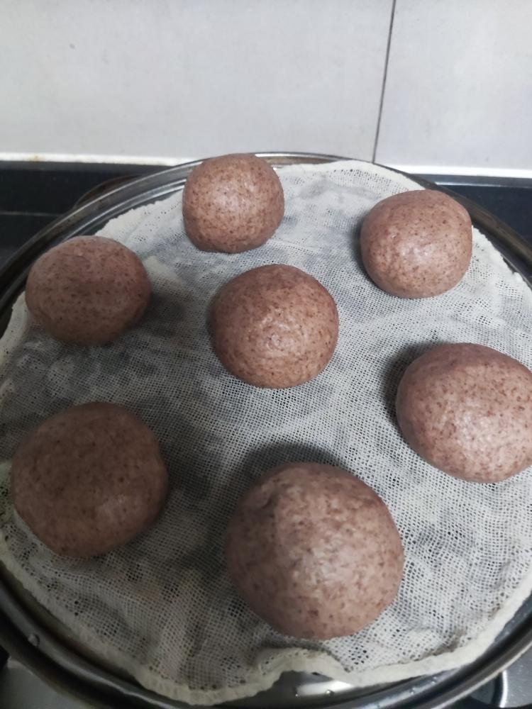 枣泥豆沙包的做法