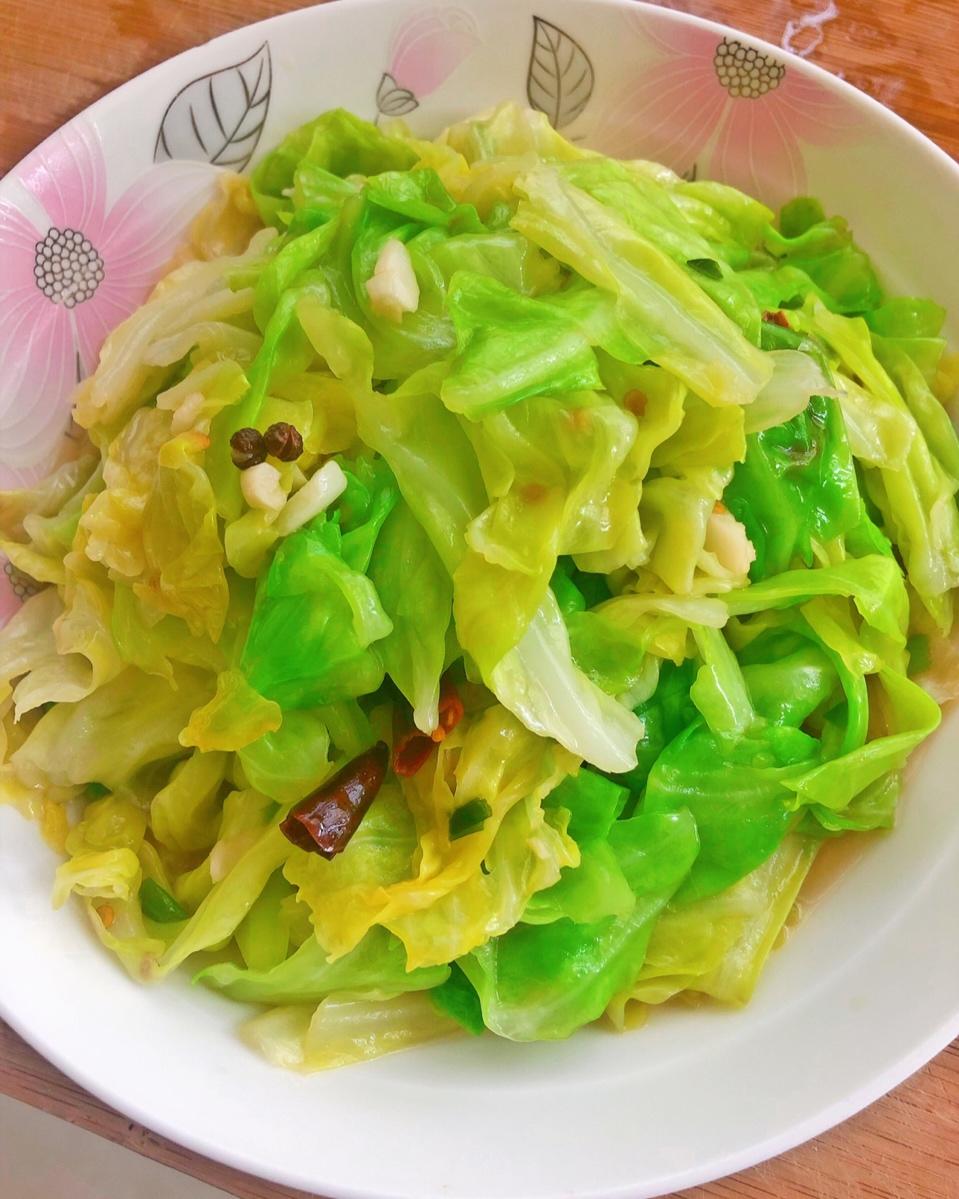 健康美味素食手撕包菜