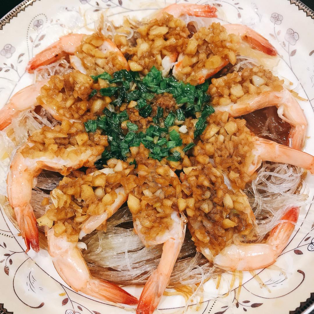 蒜蓉粉丝蒸虾