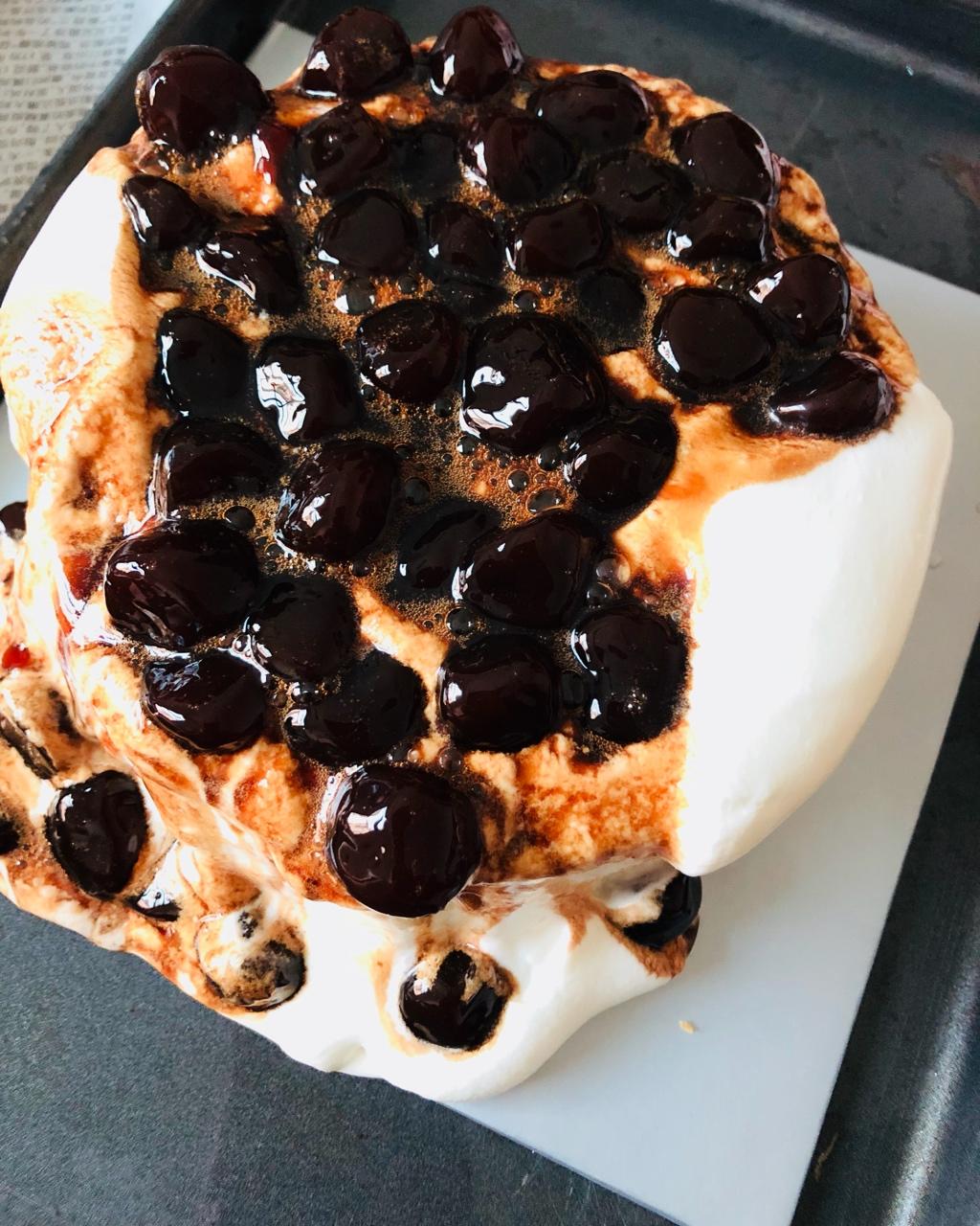 黑糖珍珠爆浆蛋糕