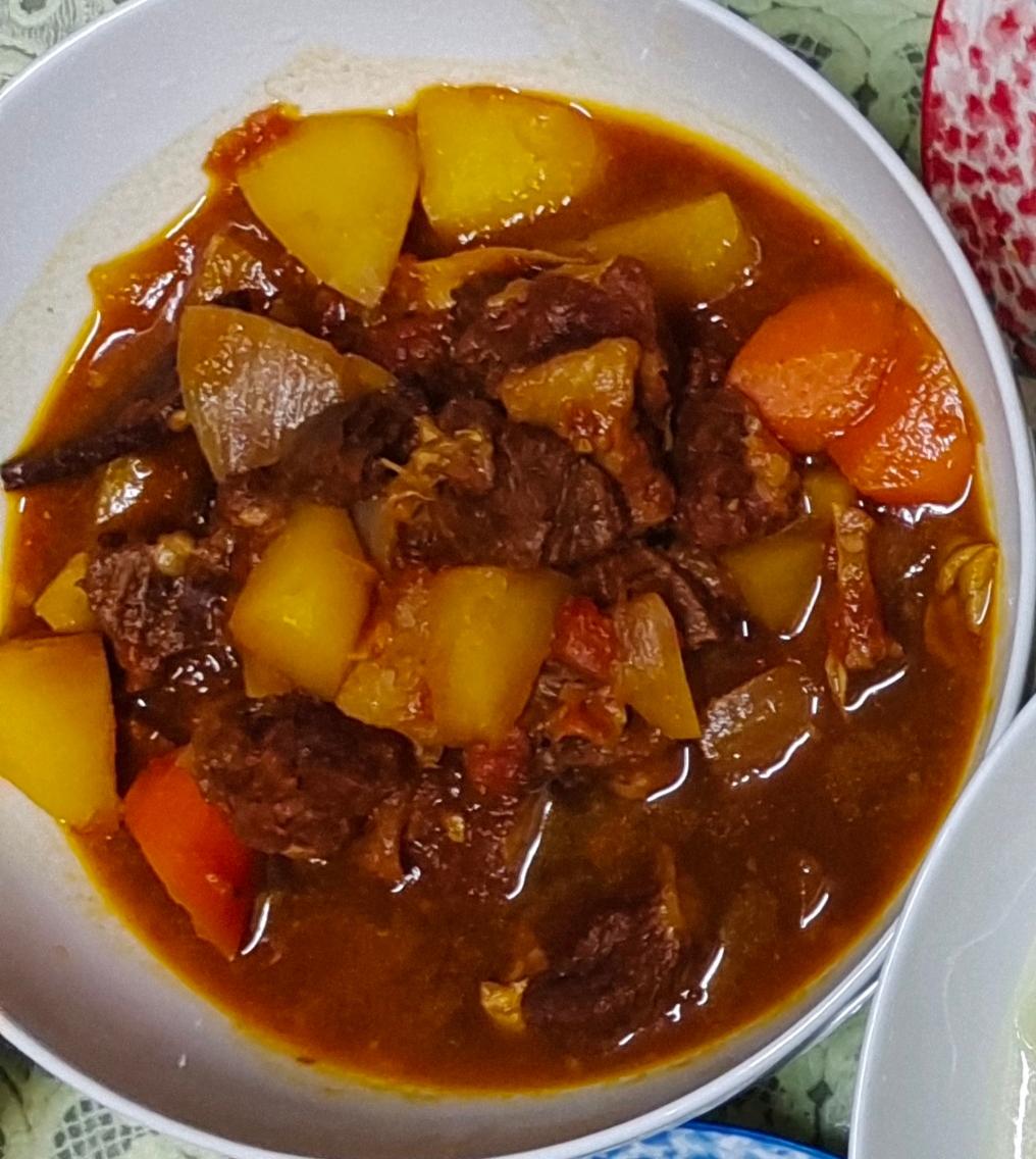 番茄土豆炖牛腩