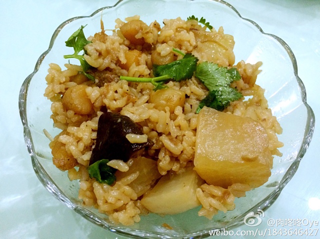 超简易不热气白萝卜牛肉焖饭