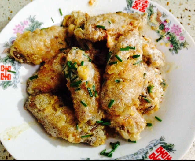 金沙蛋黄鸡翅