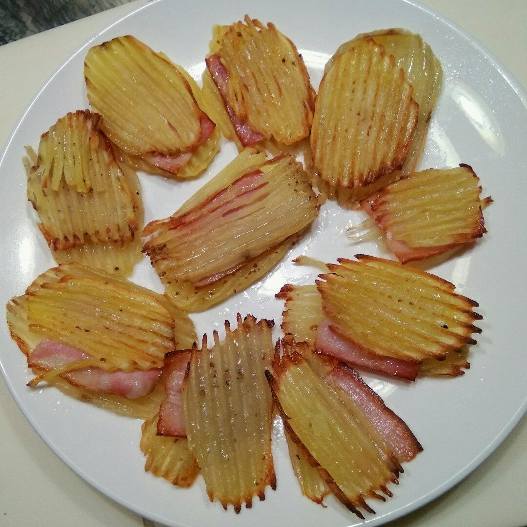 椒盐培根夹土豆