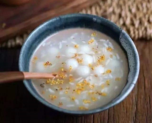 桂花酒酿小圆子