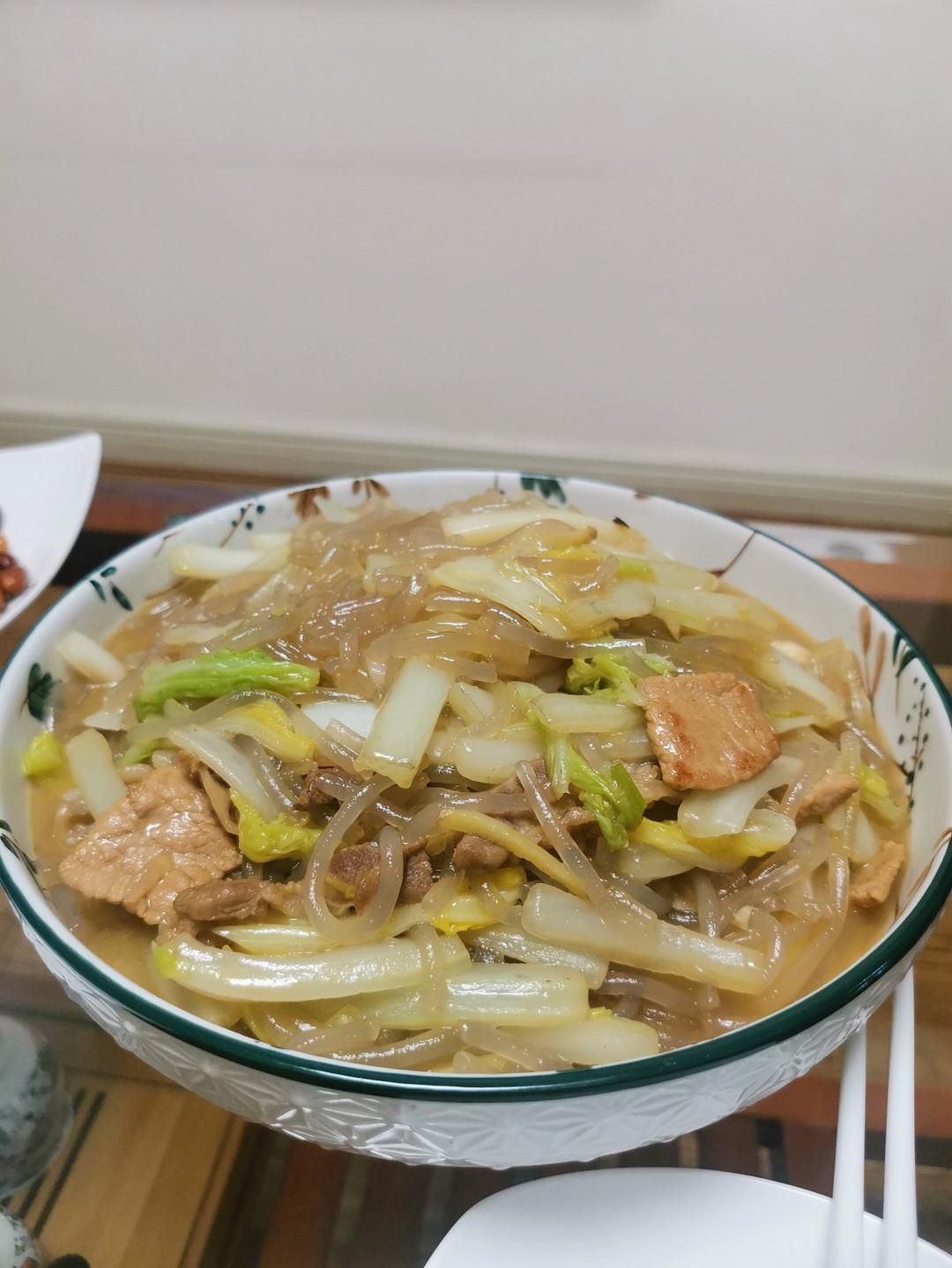 白菜炖粉条