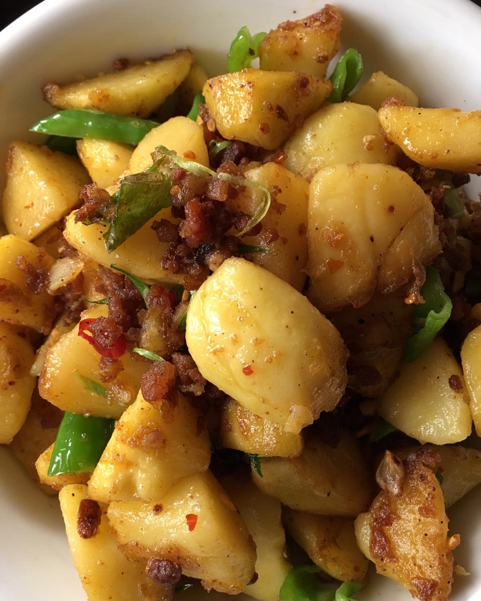 自制干锅土豆片