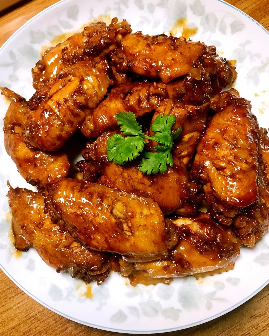 美丽心情学烘焙做的可乐鸡翅