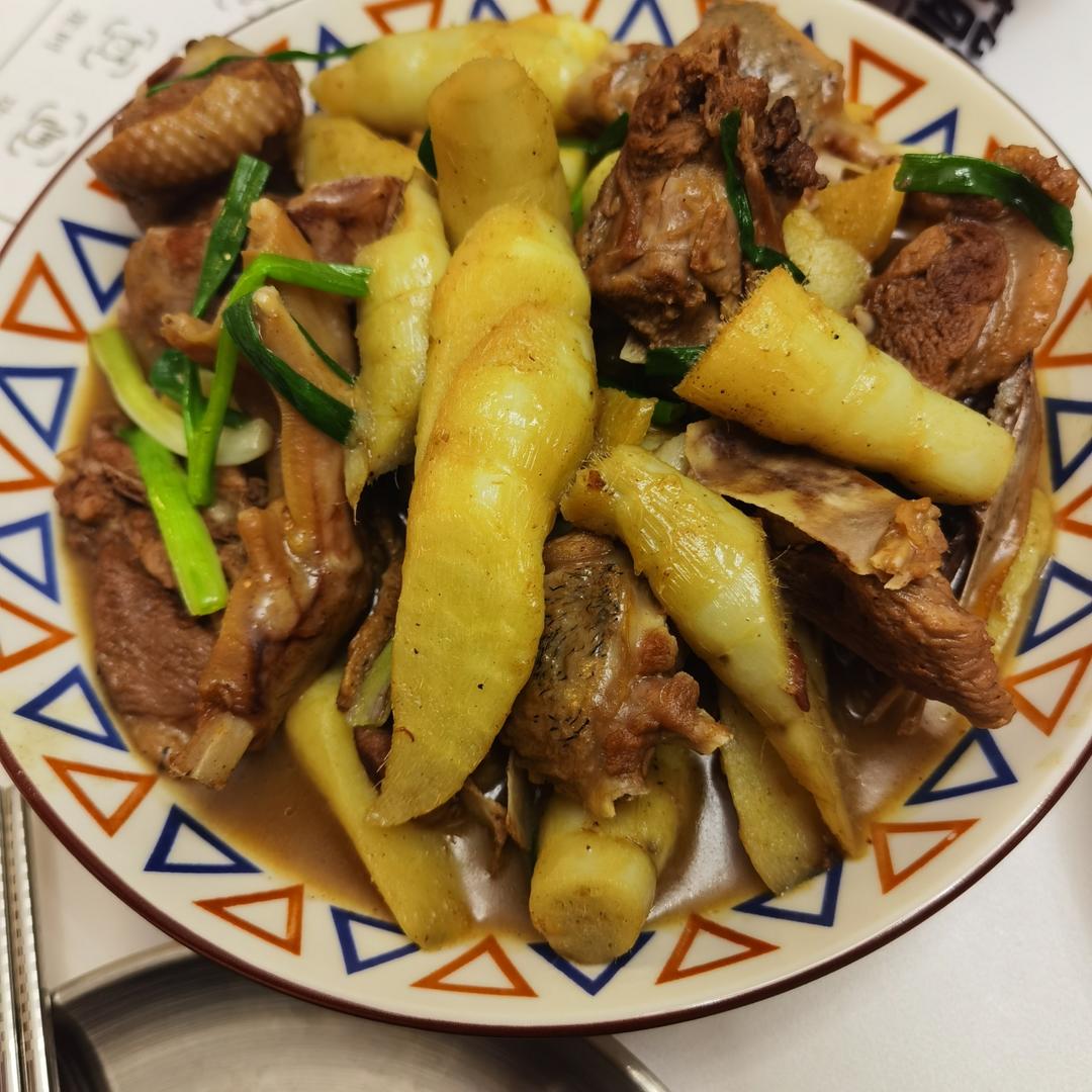 竹薯焖鸭