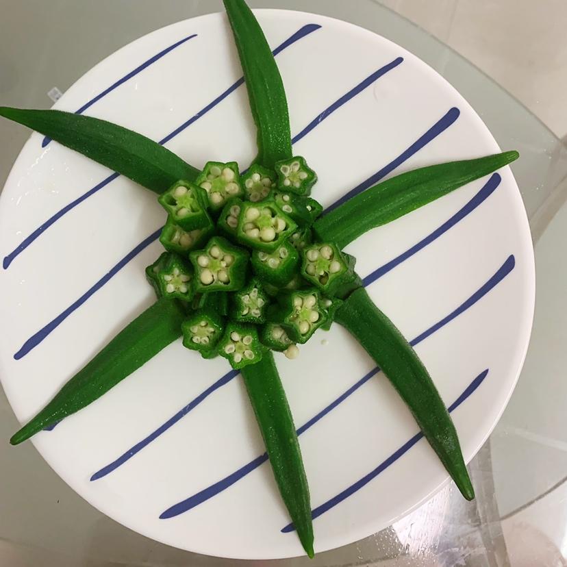凉拌秋葵