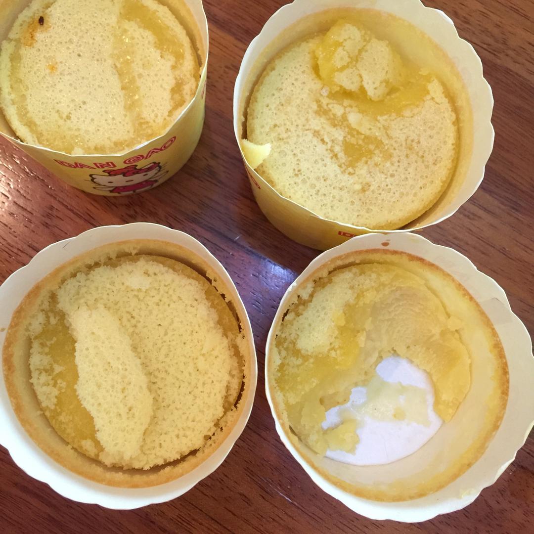 柠檬戚风小纸杯