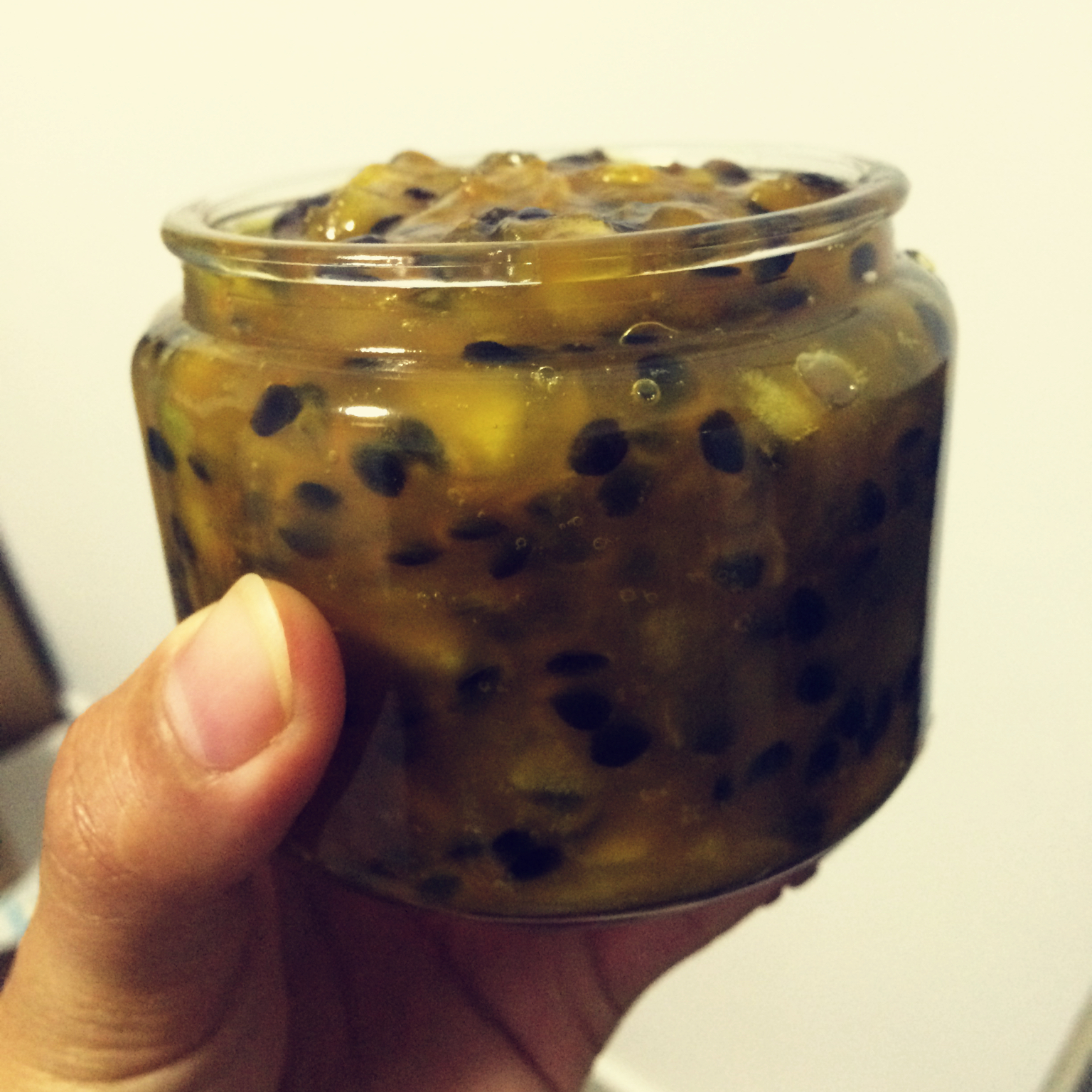 百香果苹果酱